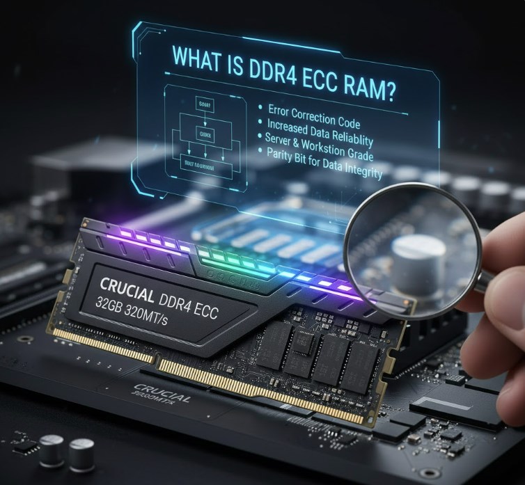 RAM DDR4 ECC chính hãng